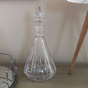 Antique glass decanter